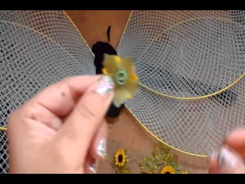 Disfraz: Como hacer Alas de Abeja - YouTube