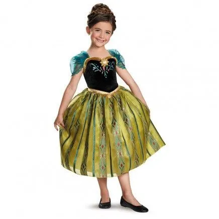 Disfraz de Anna Frozen Coronación deluxe para niña - Disfraces ... Disfraz de Anna Frozen Coronación deluxe para niña - Disfraces ...