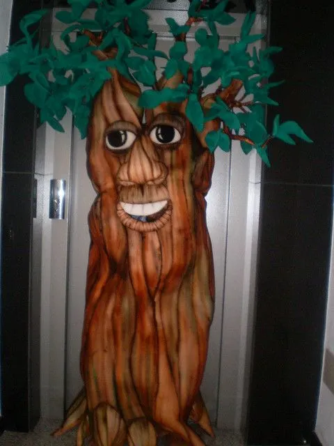 Disfraz de arbol de invierno - Imagui