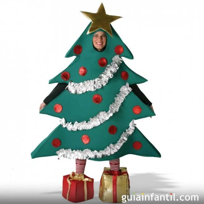 Disfraz de Árbol de Navidad - Disfraces de Navidad para los niños