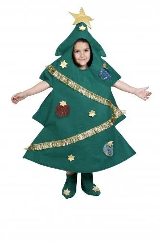 Disfraz de Árbol de Navidad infantil 5-7 años, talla 2 D7892FL 17, Disfraz de Árbol de Navidad infantil 5-7 años, talla 2 D7892FL 17,