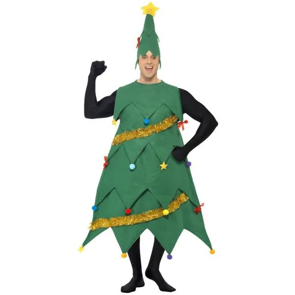 Disfraz de árbol navideño deluxe para hombre : comprar online en ... Disfraz de árbol navideño deluxe para hombre : comprar online en ...