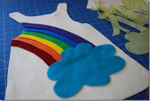 Disfraz de arcoiris - Imagui