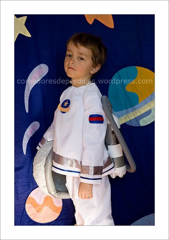 Disfraz de astronauta para niños | Comedores de perdices