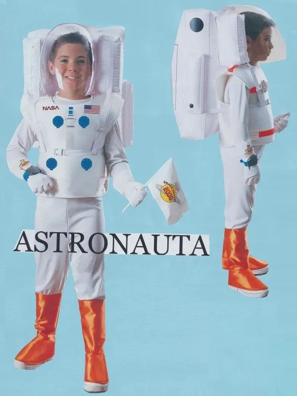 Como hacer disfraz de astronauta - Imagui