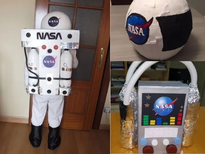 Cómo hacer un disfraz de astronauta para niños | Me lo dijo Lola Cómo hacer un disfraz de astronauta para niños | Me lo dijo Lola