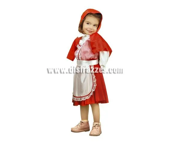 Disfraz barato de Caperucita Roja para niñas de 7 a 9 años por ...
