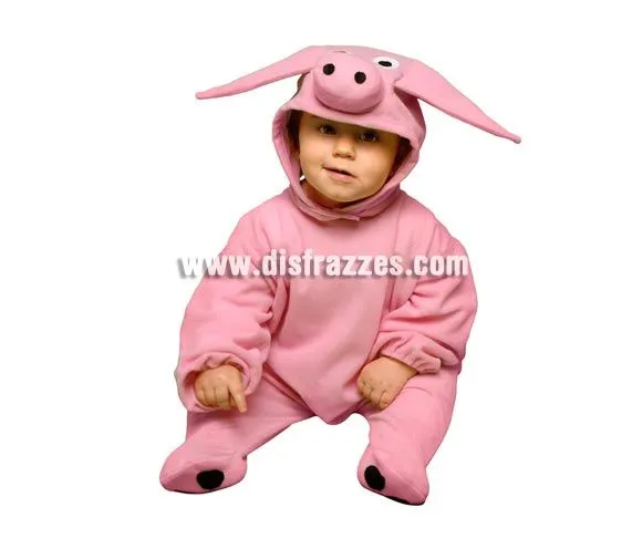 Disfraz barato de Cerdito para bebés de 6-12 meses por sólo 8.95 ...