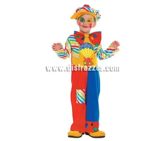 Disfraz barato de Payaso Baby 2-4 años para niño por sólo 16.75 ...