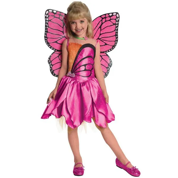 Disfraz de Barbie Mariposa deluxe para niña: comprar online en ... Disfraz de Barbie Mariposa deluxe para niña: comprar online en ...