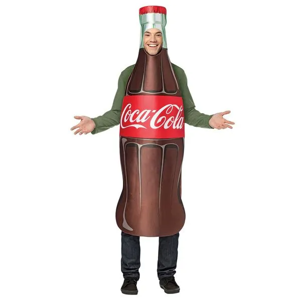 Disfraz de botella de Coca-Cola: comprar online Disfraz de botella de Coca-Cola: comprar online