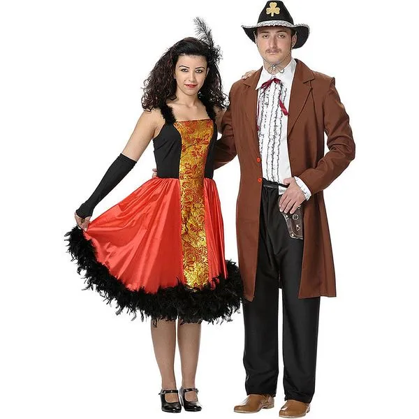 Traje de can can - Imagui