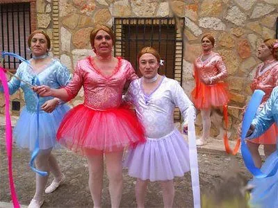 disfraz casero de bailarina rusa | Trato o truco
