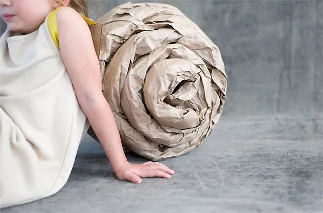 Disfraz casero de caracol para niñas - Disfraces caseros y tiendas ... Disfraz casero de caracol para niñas - Disfraces caseros y tiendas ...