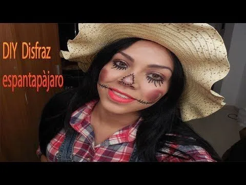 Disfraz casero de Espantapajaro de Halloween - YouTube Disfraz casero de Espantapajaro de Halloween - YouTube