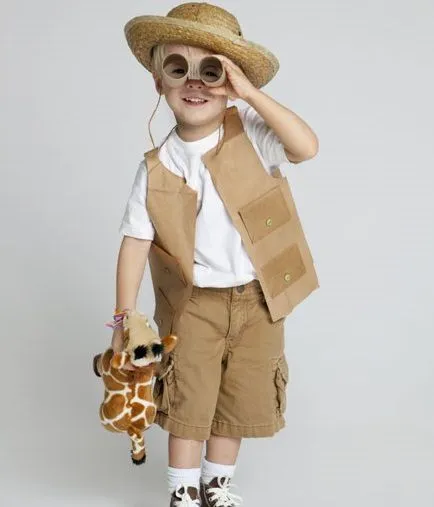 Cómo hacer un disfraz de explorador casero para niños