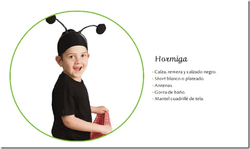 disfraz casero de hormiga muy fácil | disfraces originales