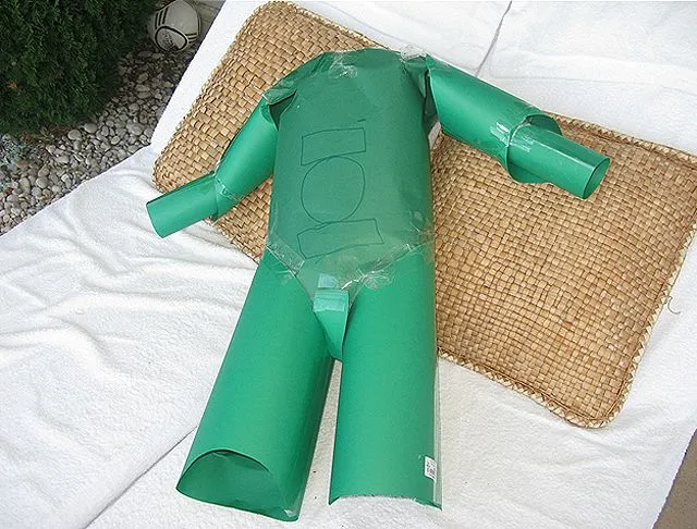 Disfraz casero de Linterna Verde - Disfraces caseros y tiendas de ... Disfraz casero de Linterna Verde - Disfraces caseros y tiendas de ...