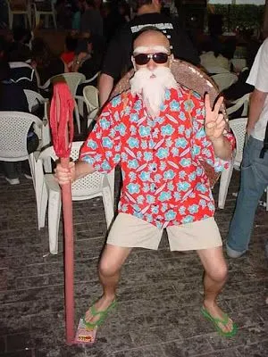 disfraz casero del Maestro Roshi de Dragon Ball | Todo Halloween disfraz casero del Maestro Roshi de Dragon Ball | Todo Halloween