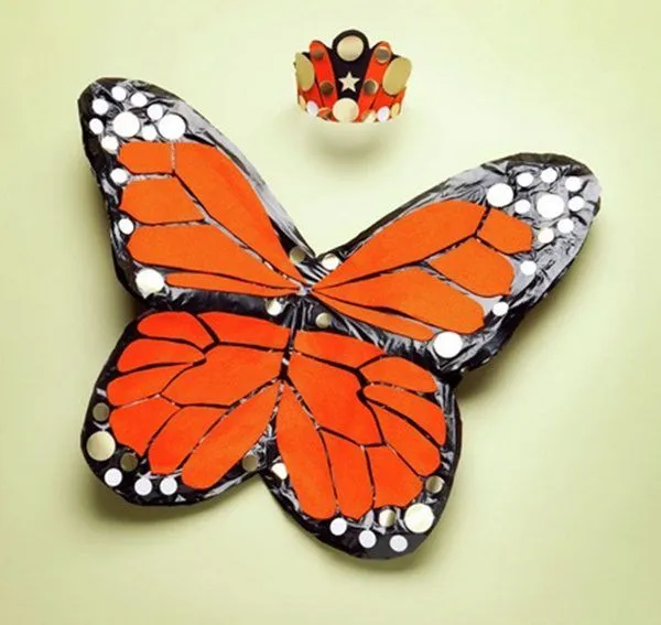 Disfraz Casero de Mariposa | Fiestas y Cumples Disfraz Casero de Mariposa | Fiestas y Cumples