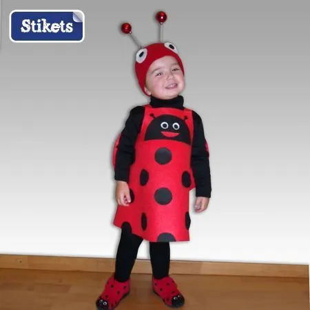 Disfraz casero de Mariquita | Disfraces | Pinterest