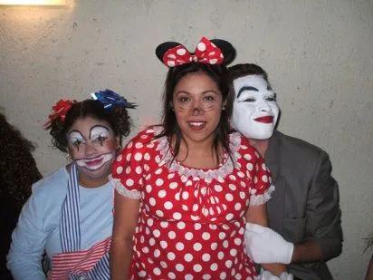 Maquillaje Minnie Mouse adulto - Imagui