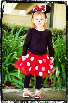 Disfraz Minnie Mouse casero - Imagui