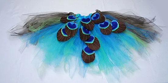 Cómo hacer un disfraz casero de pavo real