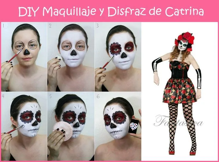 Disfraz de catrina. Tienda Online de Disfraces. Disfraces para ...