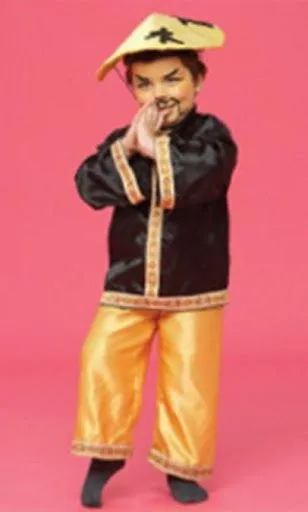 Disfraz de chino para niño con patrones | IDEAS DISFRAZ Disfraz de chino para niño con patrones | IDEAS DISFRAZ