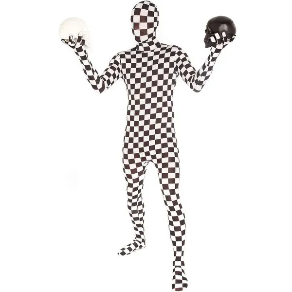 Disfraz cuadriculado Morphsuit: comprar online en Funidelia.
