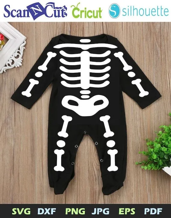 Disfraz de esqueleto svg archivo Halloween esqueleto SVG para - Etsy México Disfraz de esqueleto svg archivo Halloween esqueleto SVG para - Etsy México