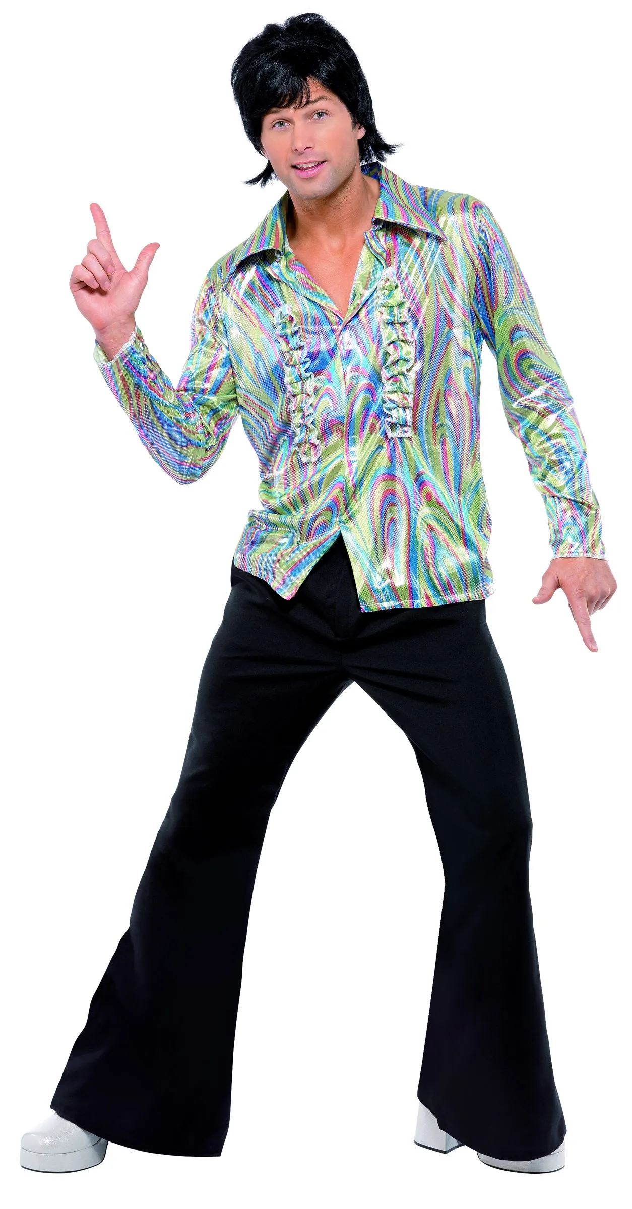 Disfraz estilo disco años 70 para hombre