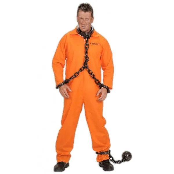 DISFRAZ DE FUGITIVO MONO NARANJA - comprar online en ... DISFRAZ DE FUGITIVO MONO NARANJA - comprar online en ...