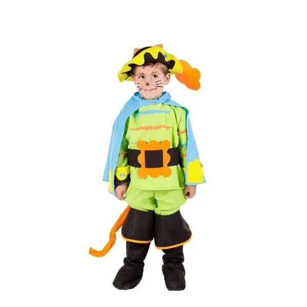 Disfraz del gato con botas para niño - Imagui
