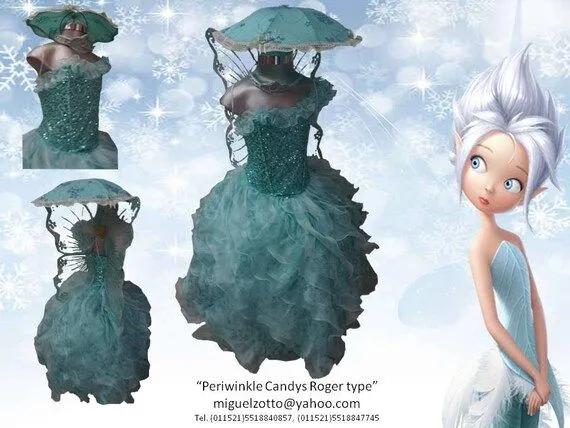 Disfraz Hada Periwinkle hermana Campanita por miguelzottoyahoocom