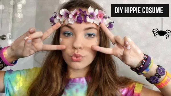 Cómo hacer un disfraz de hippie casero para carnaval Cómo hacer un disfraz de hippie casero para carnaval