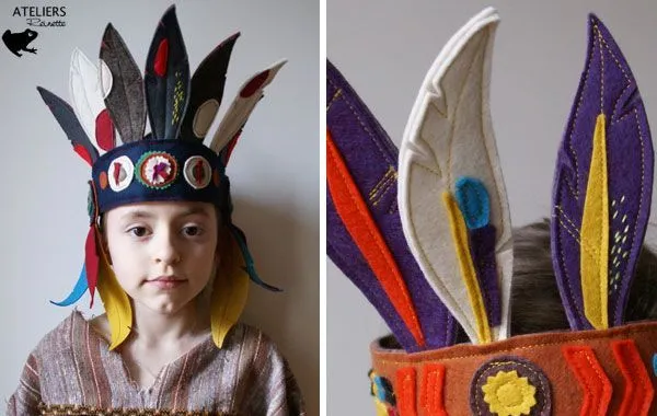 Disfraz de indio con fieltro | Costumes | Pinterest Disfraz de indio con fieltro | Costumes | Pinterest