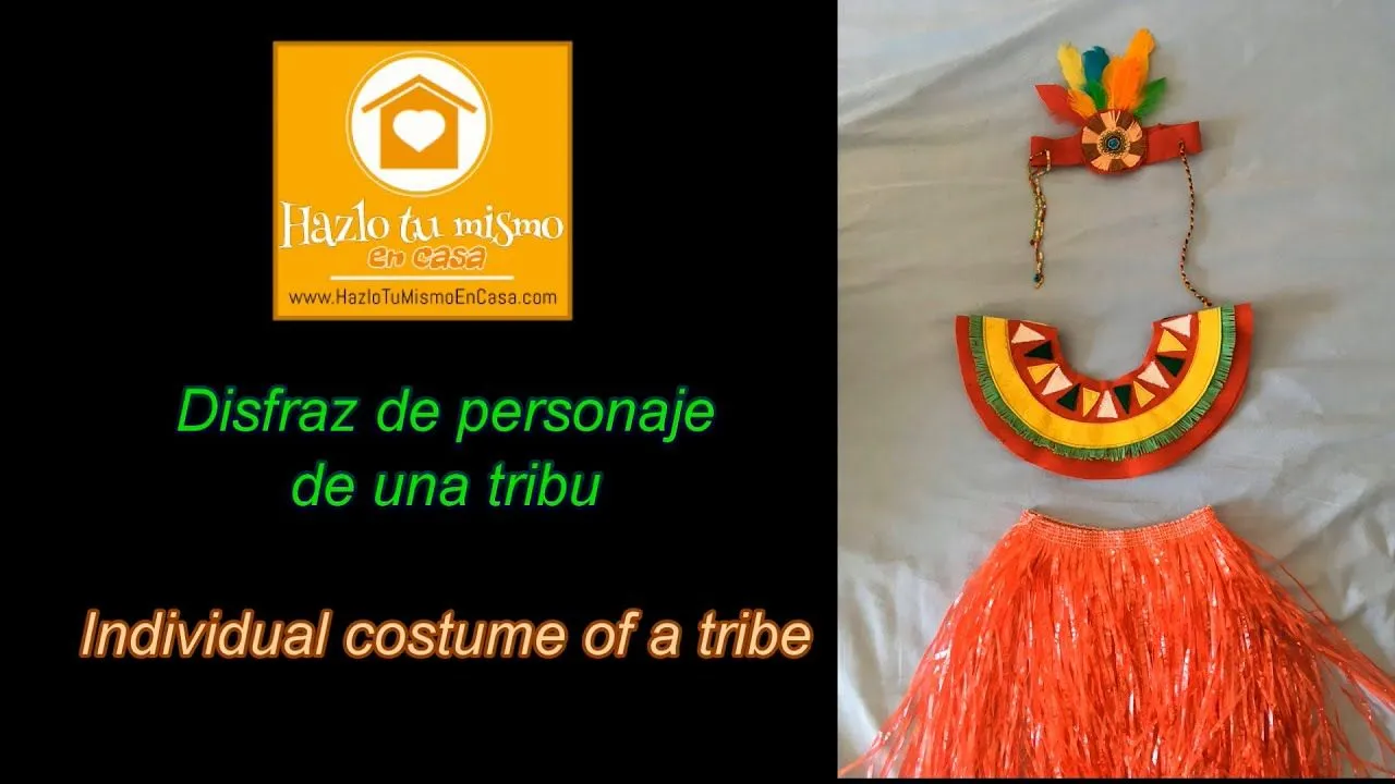 Como realizar un disfraz de indio de una tribu - YouTube Como realizar un disfraz de indio de una tribu - YouTube