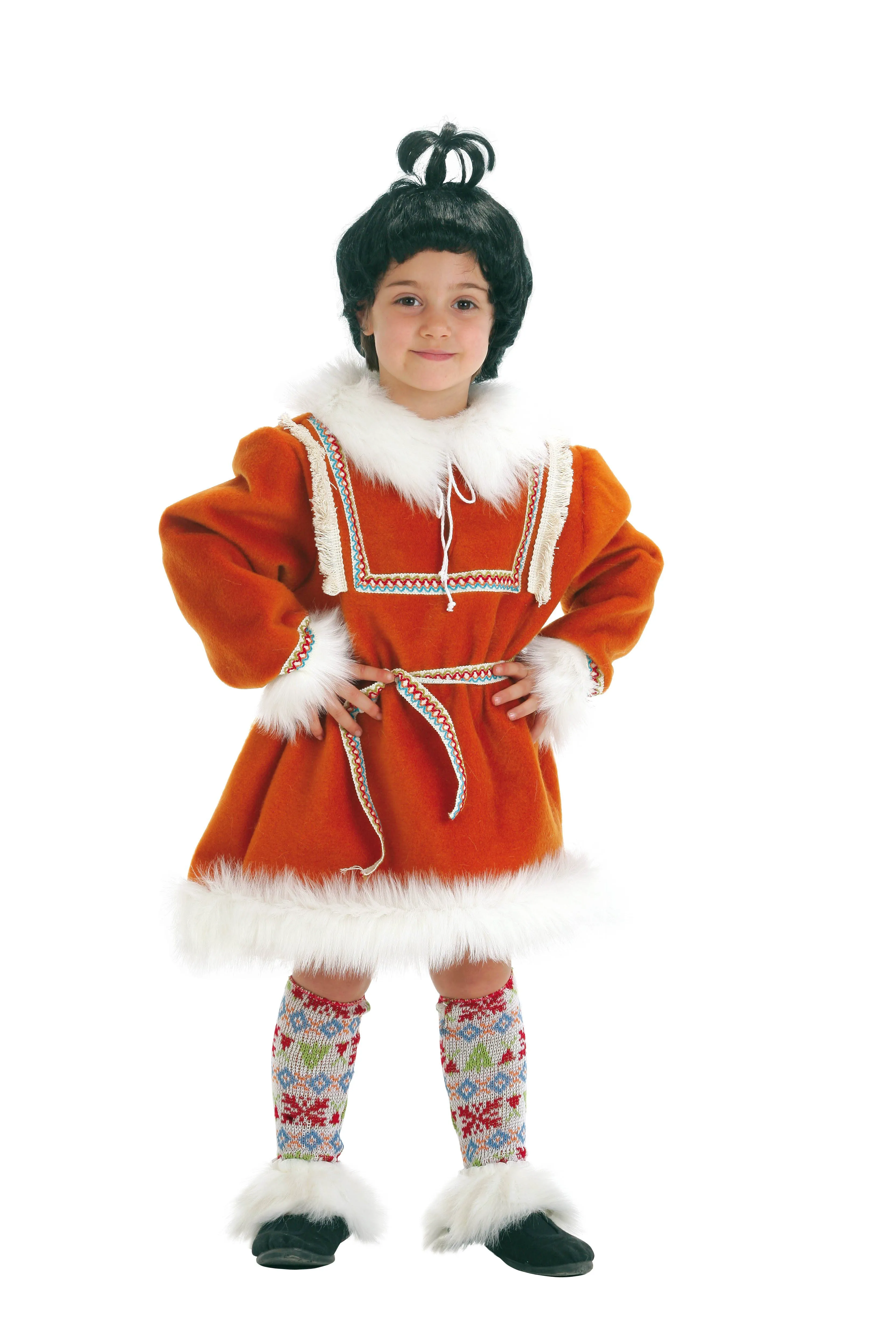 Disfraz infantil de esquimal niña Talla 3 (7-9 años).