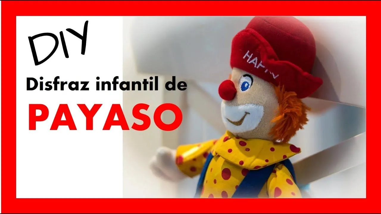 ✓▷ DISFRAZ infantil de payaso en 15 minutos - YouTube ✓▷ DISFRAZ infantil de payaso en 15 minutos - YouTube