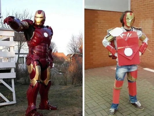Cómo hacer un buen disfraz de Iron Man y tambien cómo NO hacerlo ...
