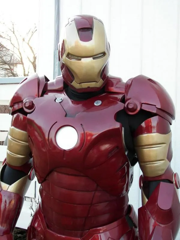 El disfraz de Iron Man definitivo. Sólo le faltan los superpoderes ... El disfraz de Iron Man definitivo. Sólo le faltan los superpoderes ...