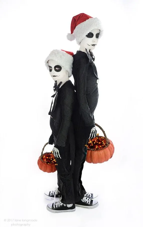 Disfraz de JACK SKELLINGTON pesadilla antes de Navidad traje - Etsy México Disfraz de JACK SKELLINGTON pesadilla antes de Navidad traje - Etsy México
