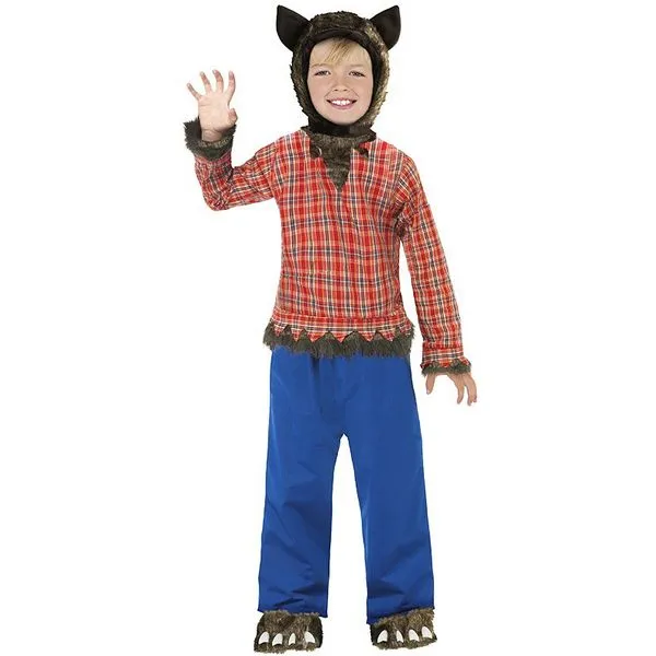 Como hacer disfraz de lobo niño - Imagui