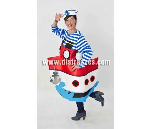 Disfraz de Marinero con Barco para adultos. Disponible en talla de ... Disfraz de Marinero con Barco para adultos. Disponible en talla de ...