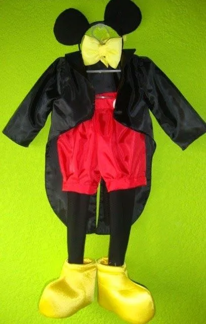 Disfraz Mickey Mouse casero - Imagui