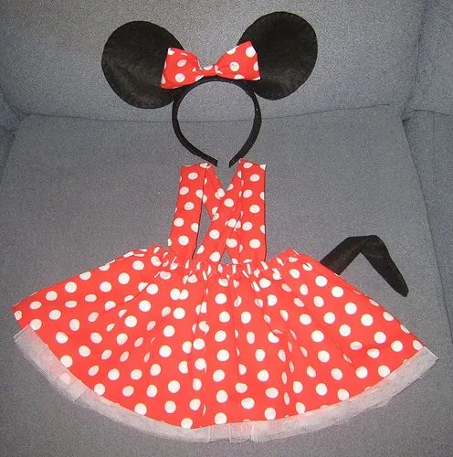 hacer Diadema de Minnie Mouse con lazo y orejas | Trato o truco