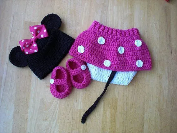 disfraz de minnie mouse para bebe $380 | Ya-De