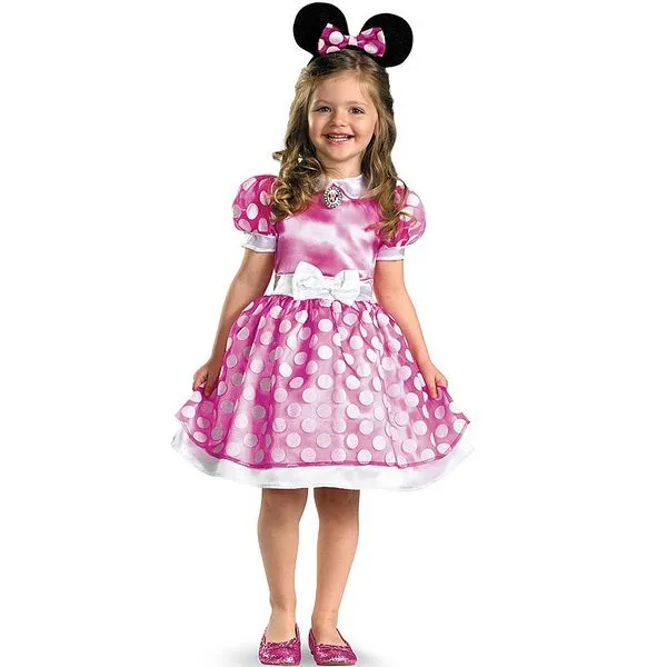 Disfraz de Minnie Mouse Clubhouse Rosa Classic para niña: comprar Disfraz de Minnie Mouse Clubhouse Rosa Classic para niña: comprar